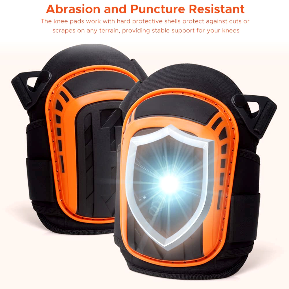 1คู่ทำงานรองเข่าก่อสร้างเจลรอง - Mountain Biking Elbow Pads บทวิจารณ์และราคา