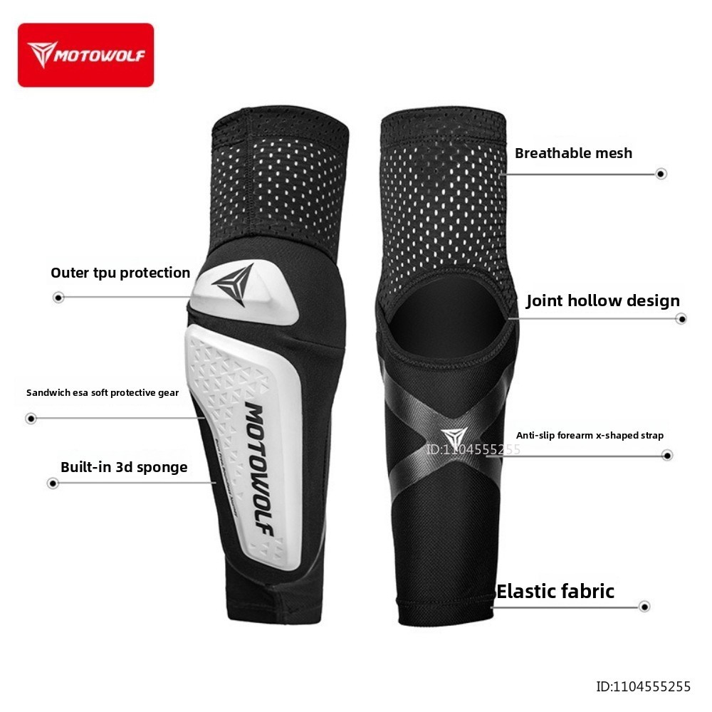 สนับศอกมอเตอร์ไซค์รุ่นใหม่ ปลอ - Mountain Biking Elbow Pads บทวิจารณ์และราคา